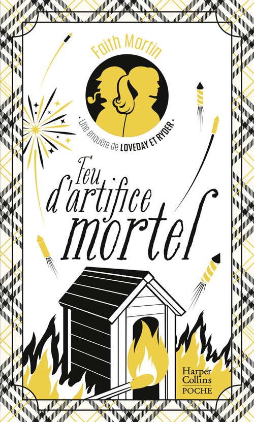 Couverture ebook de Feu d'artifice mortel, de Faith Martin