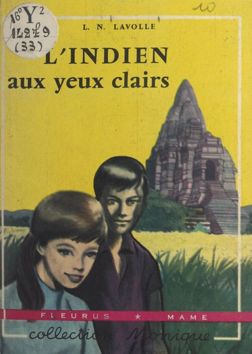 ebook cover of L'Indien aux yeux clairs, by L. N. Lavolle