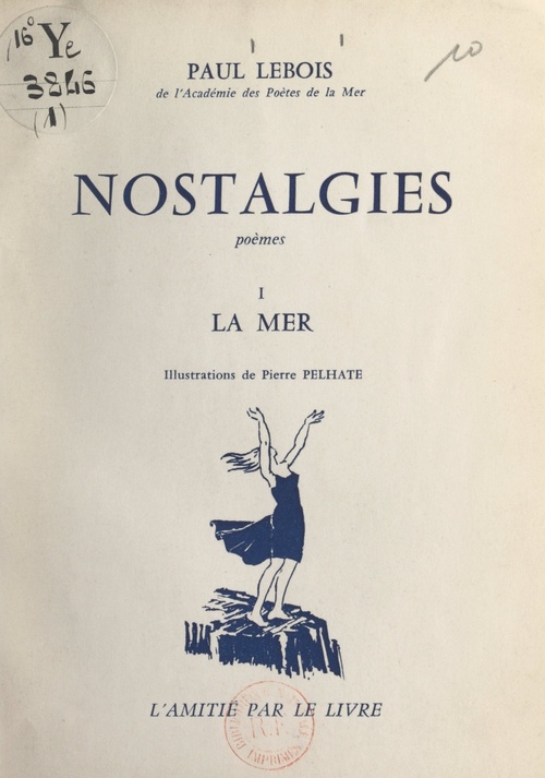 Couverture ebook de Nostalgies (1). La mer, de Paul Lebois