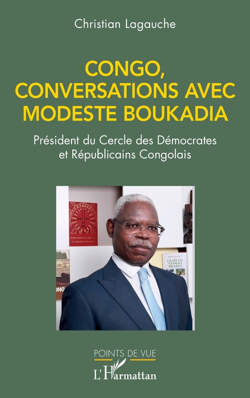Couverture ebook de Congo, conversations avec Modeste Boukadia, de Christian Lagauche