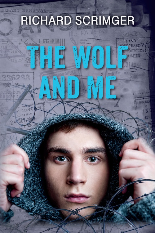 ebook cover of The Wolf and Me, by Richard Scrimger