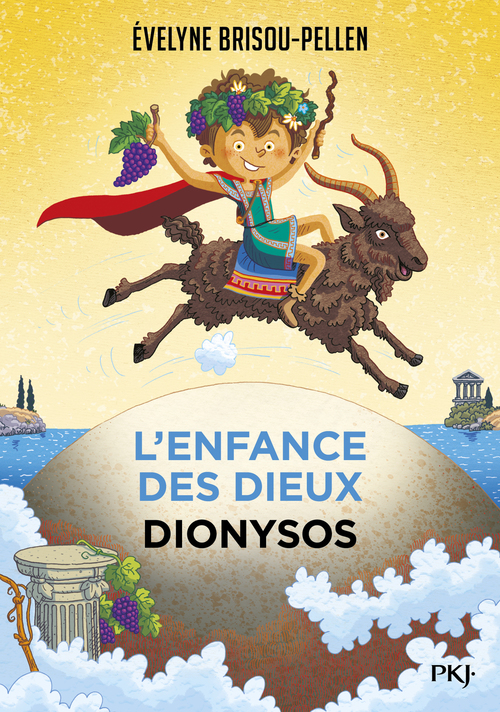 ebook cover of L'enfance des dieux - Tome 5 : Dionysos, by Évelyne Brisou-Pellen