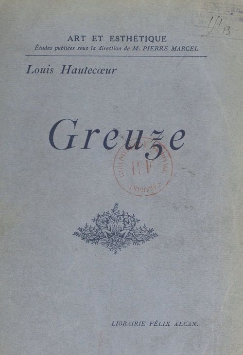 Couverture ebook de Greuze, de Louis Hautecoeur