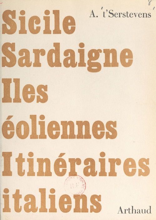 ebook cover of Sicile, Éoliennes, Sardaigne, by Albert T'serstevens