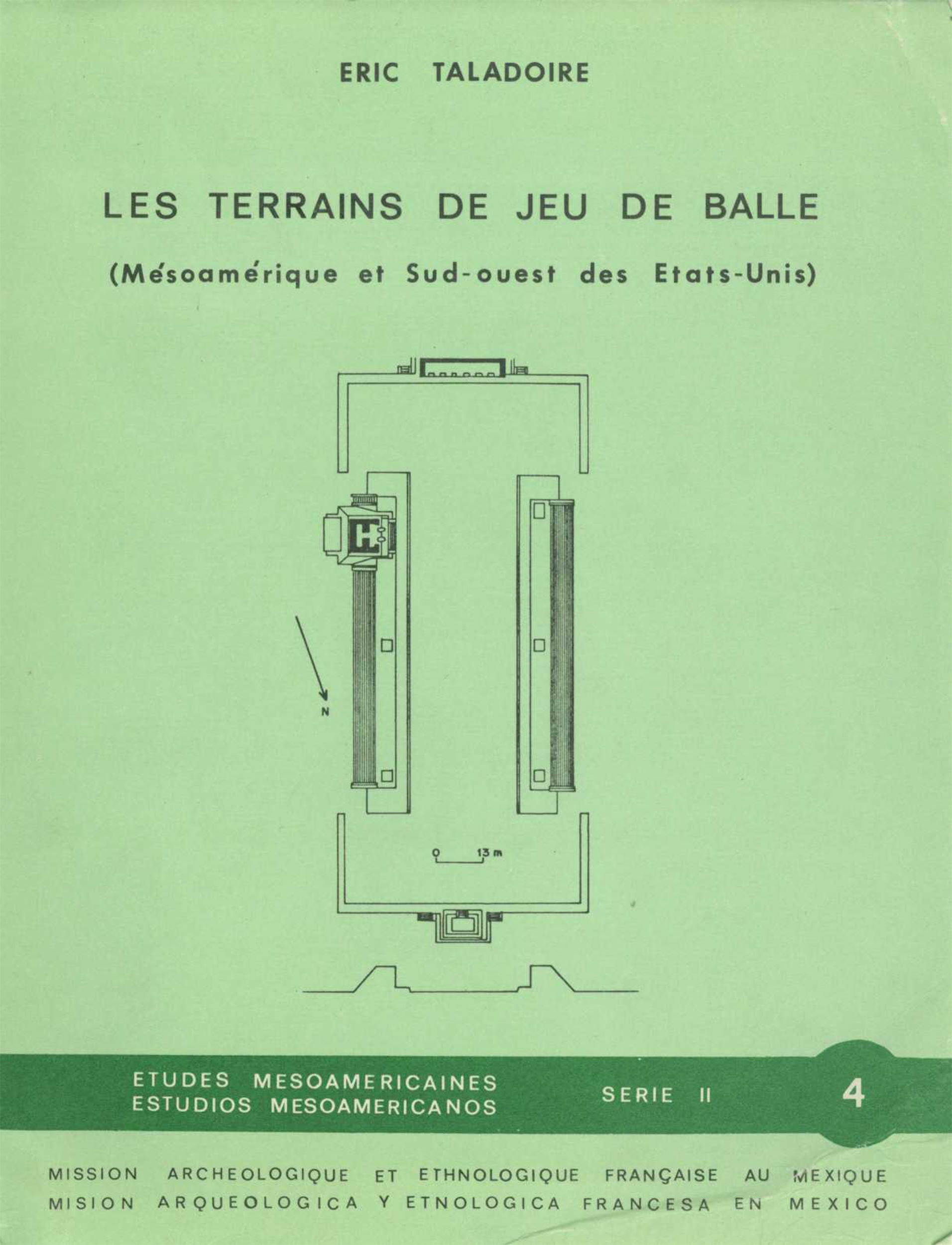 Couverture ebook de Les Terrains de jeu de balle, de Éric Taladoire