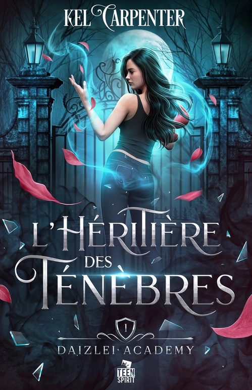 Couverture ebook de L'Héritière des Ténèbres, de Kel Carpenter