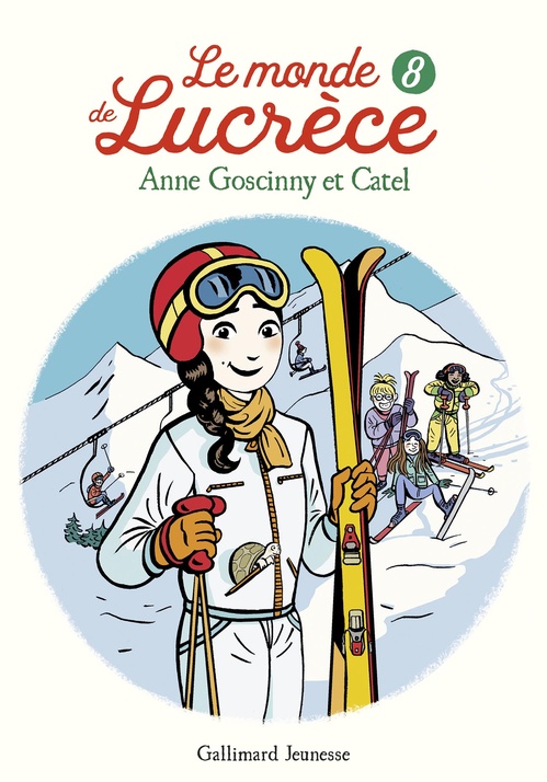 Couverture ebook de Le monde de Lucrèce (Tome 8), de Anne Goscinny, Catel