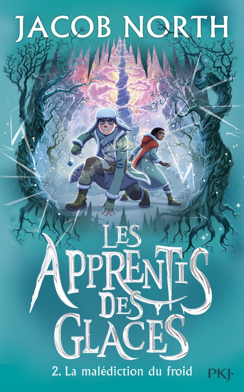 ebook cover of Les Apprentis des Glaces - Tome 2 La Malédiction du Froid, by Jacob North