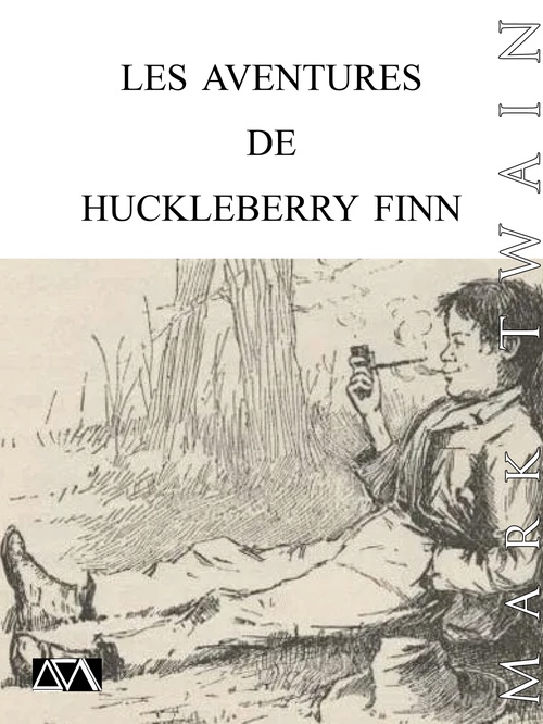 Couverture ebook de Les aventures de Huckleberry Finn, de Mark Twain