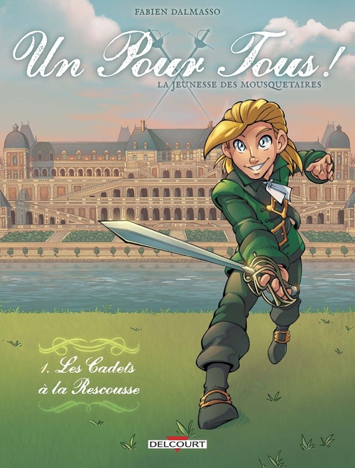 Couverture ebook de Un pour tous ! T01 - Les cadets à la rescousse, de Fabien Dalmasso
