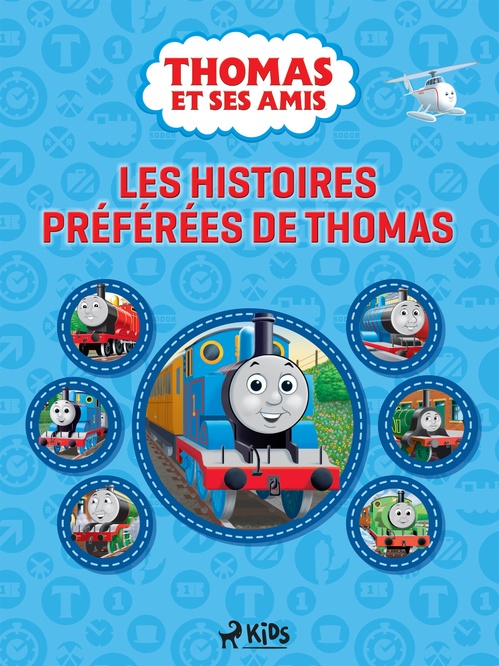 Couverture ebook de Thomas et ses amis - Les Histoires préférées de Thomas, de Mattel