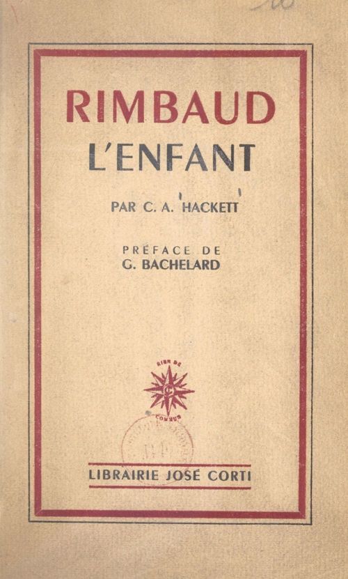 Couverture ebook de Rimbaud l'enfant, de Cecil Arthur Hackett