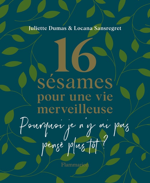 Couverture ebook de 16 sésames pour une vie merveilleuse, de Juliette Dumas