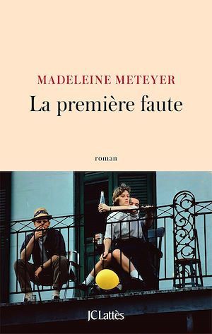 ebook cover of La première faute, by Madeleine Meteyer