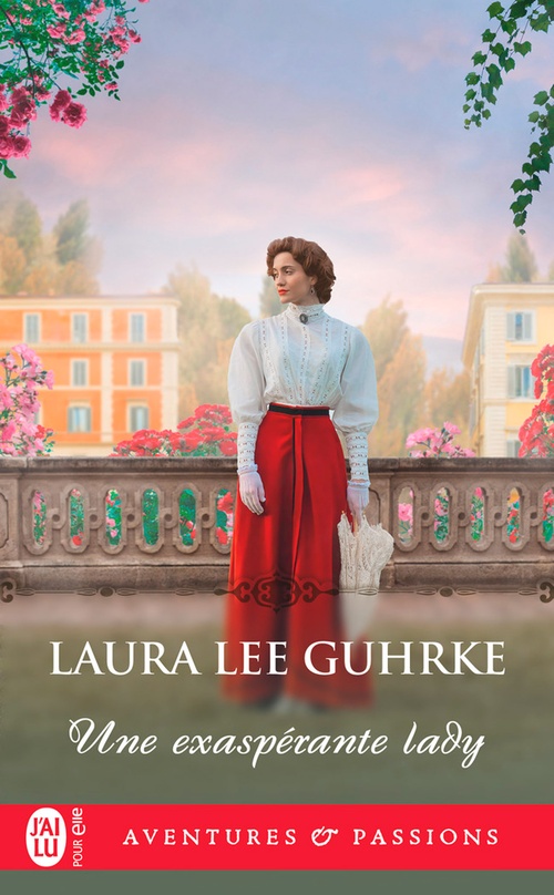 ebook cover of Une exaspérante lady, by Laura Lee Guhrke