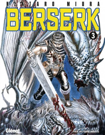 ebook cover of Berserk - Tome 03, by Kentaro Miura