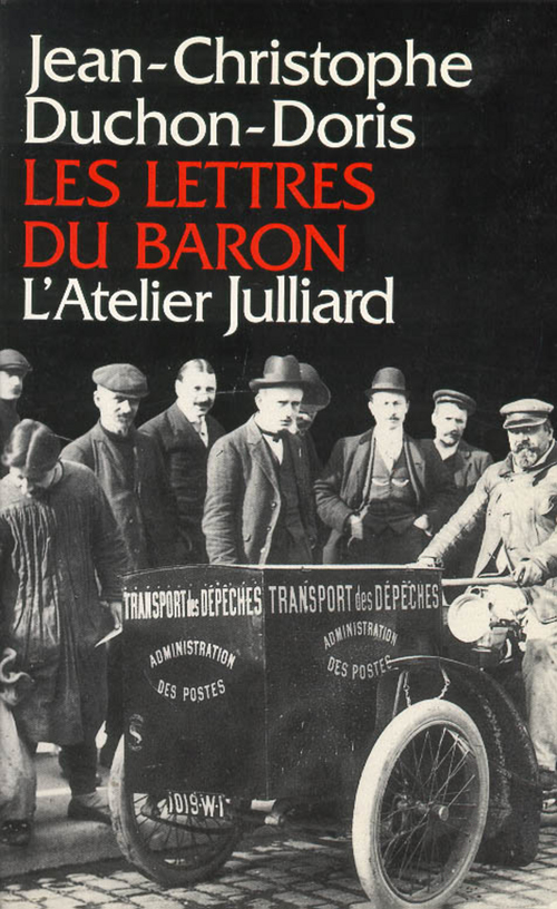 Couverture ebook de Les lettres du baron, de Jean-christophe Duchon-doris