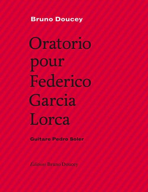 ebook cover of Oratorio pour Federico Garcia Lorca, by Bruno Doucey