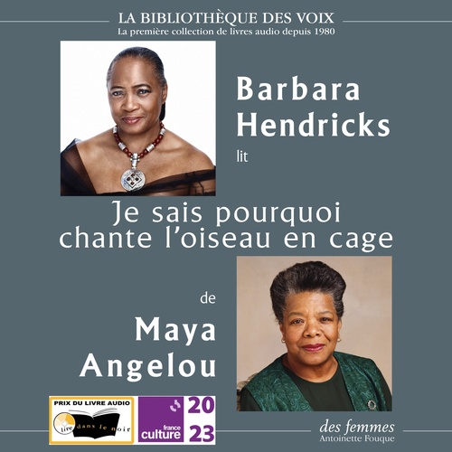 Couverture audiobook de Je sais pourquoi chante l'oiseau en cage, de Maya Angelou