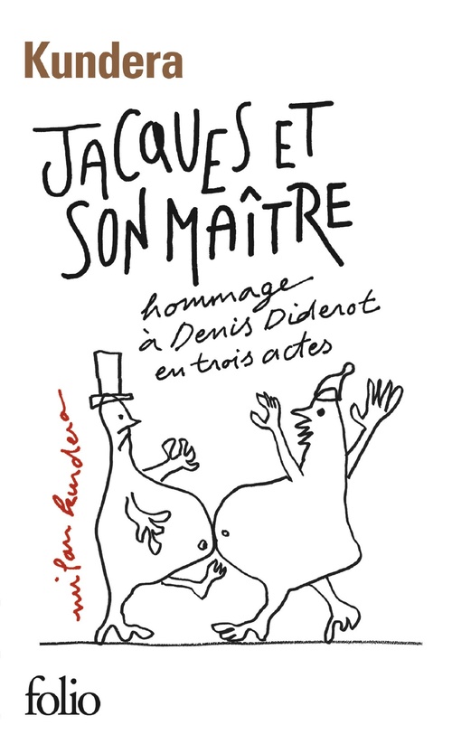 Couverture ebook de Jacques et son maître / Introduction à une variation, de Milan Kundera