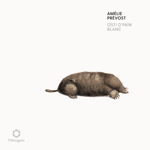 audiobook cover of Osti D'pain Blanc, by Amelie Prevost