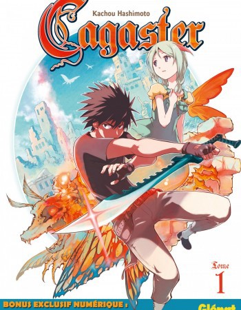 Couverture ebook de Cagaster - Tome 01, de Kachou Hashimoto