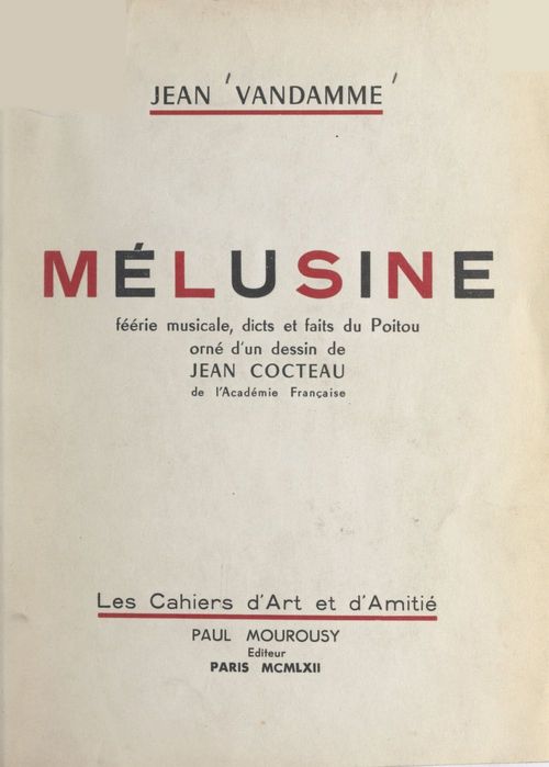 ebook cover of Mélusine, by Jean Vandamme