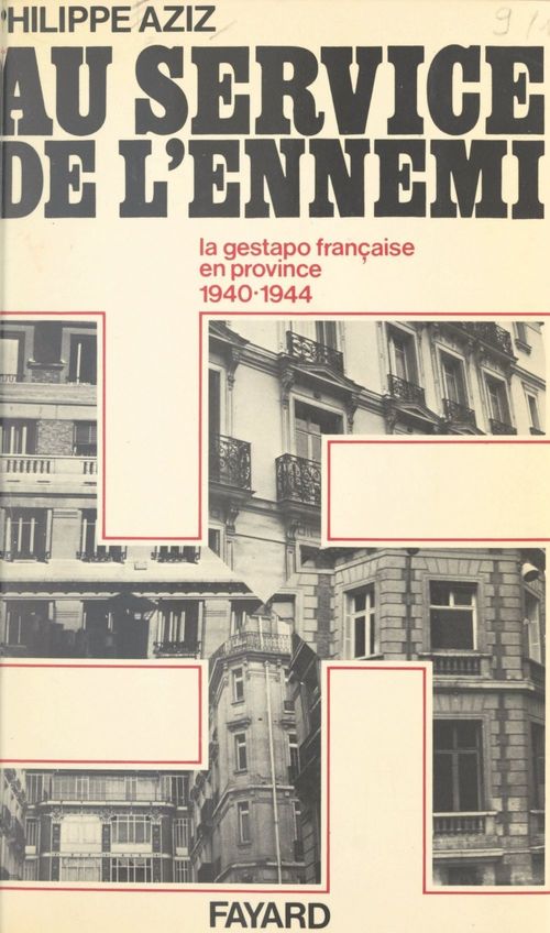 Couverture ebook de Au service de l'ennemi, de Philippe Aziz