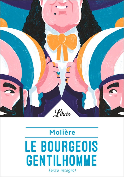 Couverture ebook de Le Bourgeois gentilhomme, de Molière