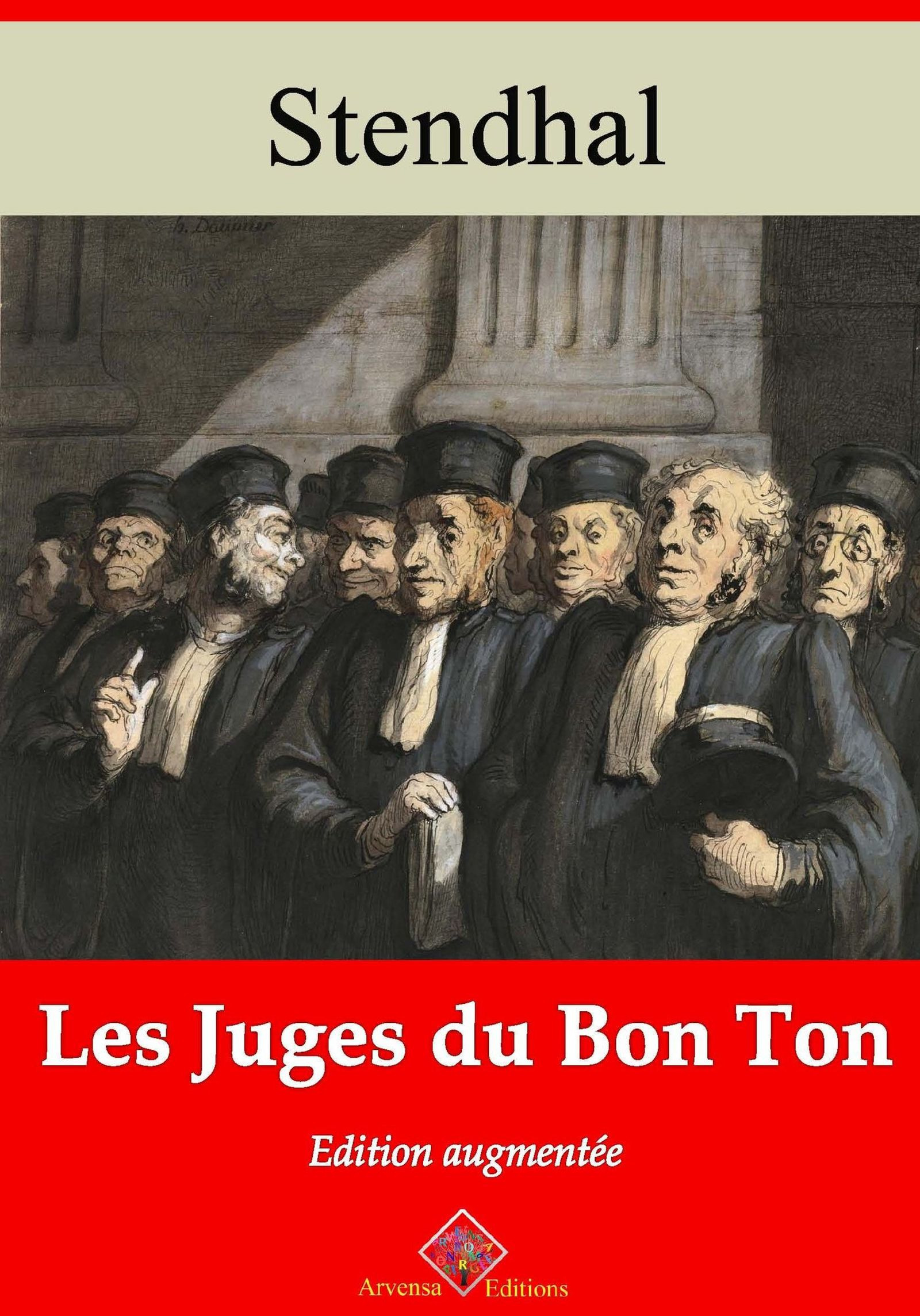 ebook cover of Les Juges du bon ton - suivi d'annexes, by Stendhal