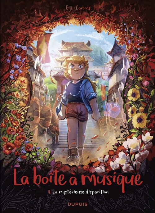ebook cover of La boîte à musique - Tome 4 - La mystérieuse disparition, by Carbone, Gijé