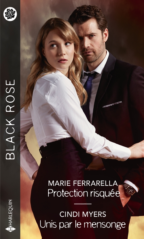 Couverture ebook de Protection risquée - Unis par le mensonge, de Marie Ferrarella, Cindy Myers