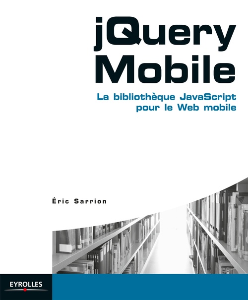 ebook cover of JQuery Mobile, by Eric Sarrion