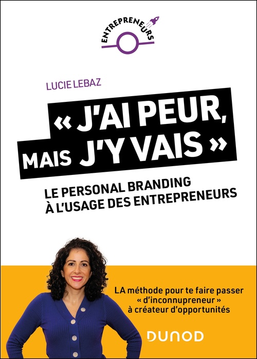 Couverture ebook de « J'ai peur, mais j'y vais ! », de Lucie Lebaz