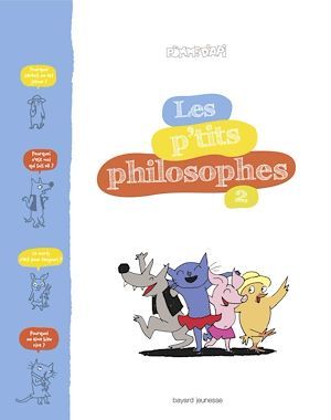 ebook cover of Les p'tits philosophes, by Sophie Furlaud, Jean-Charles Pettier
