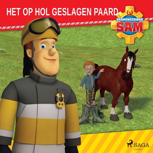 Couverture audiobook de Brandweerman Sam - Het op hol geslagen paard, de Mattel