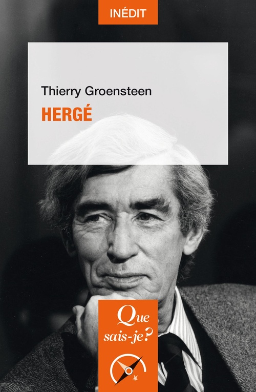 Couverture ebook de Hergé, de Thierry Groensteen