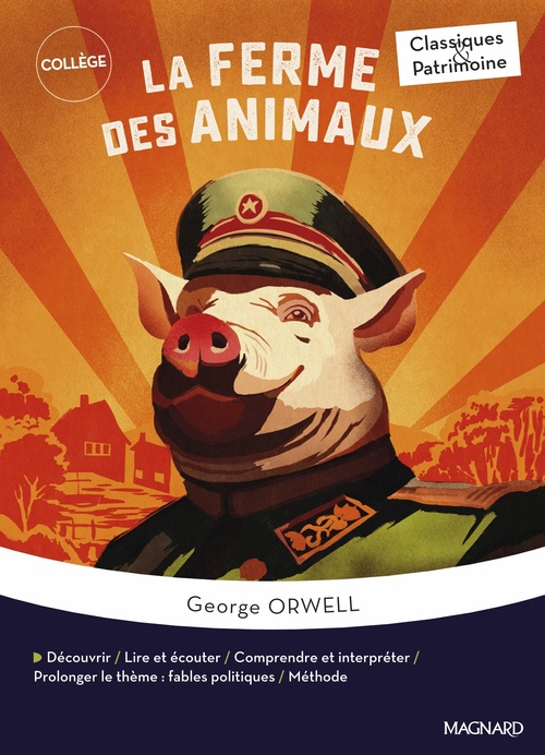 ebook cover of La Ferme des animaux - Classiques & Patrimoine, by George Orwell