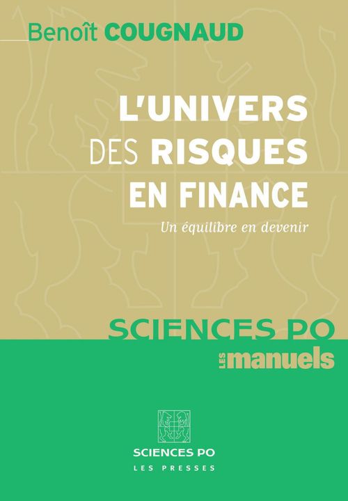 ebook cover of L'univers des risques en finance, by Benoît Cougnaud
