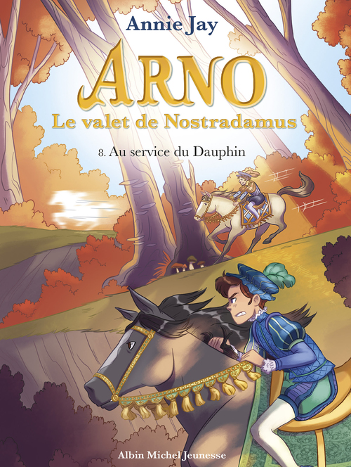 Couverture ebook de Au service du dauphin, de Annie Jay