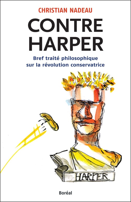 ebook cover of Contre Harper, by Christian Nadeau