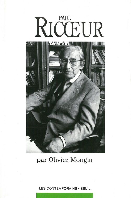 ebook cover of Paul Ricoeur, by Mongin Olivier