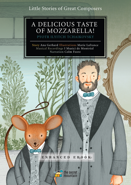 Couverture ebook de A Delicious Taste of Mozzarella  (Enhanced Edition), de Ana Gerhard