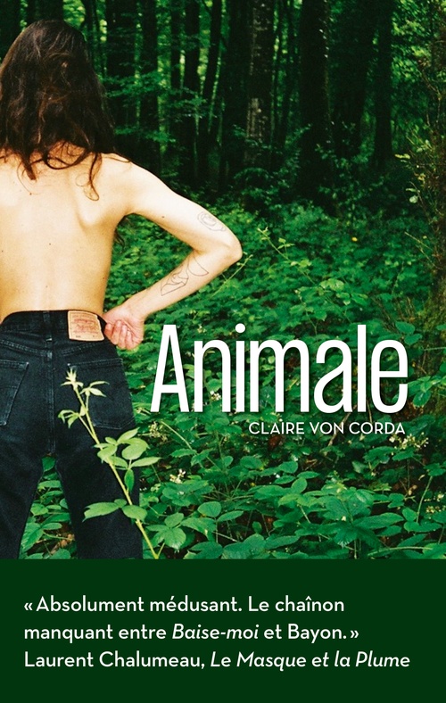 Couverture ebook de Animale, de Claire Von Corda