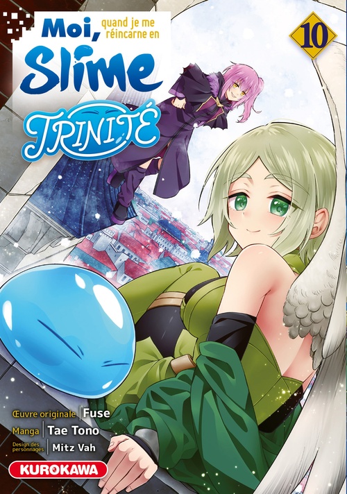 Couverture ebook de Moi, quand je me réincarne en Slime - Trinité - tome 10, de Fuse, Tae Tono