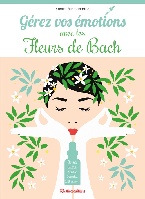 Couverture ebook de Gérez vos émotions avec les Fleurs de Bach, de Samira Benmahiddine