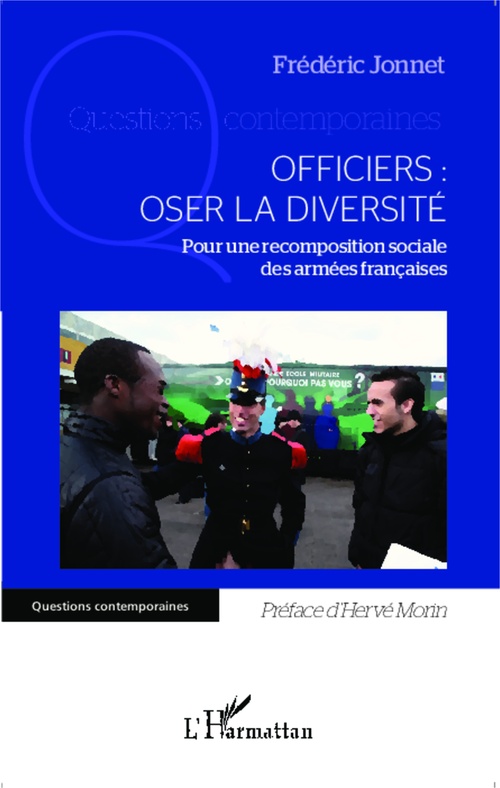 Couverture ebook de Officiers : oser la diversité, de Frédéric Jonnet