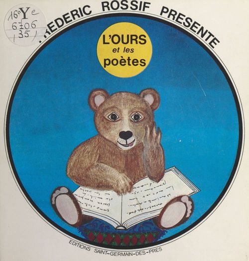 Couverture ebook de L'ours et les poètes, de Frederic Rossif
