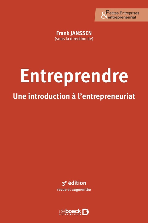 Couverture ebook de Entreprendre, de Frank Janssen