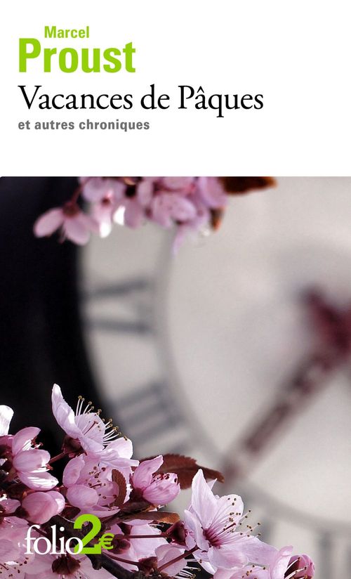 Couverture ebook de Vacances de Pâques et autres chroniques, de Marcel Proust